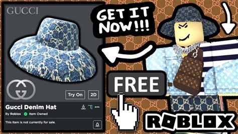 how to get roblox gucci hat|Gucci garden hat Roblox.